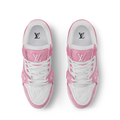 Louis Vuitton LV Trainer Monogram Pink