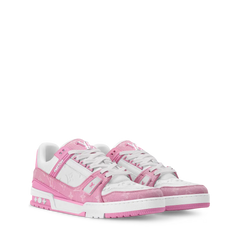 Louis Vuitton LV Trainer Monogram Pink