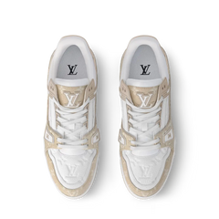 Louis Vuitton LV Trainer Monogram Beige