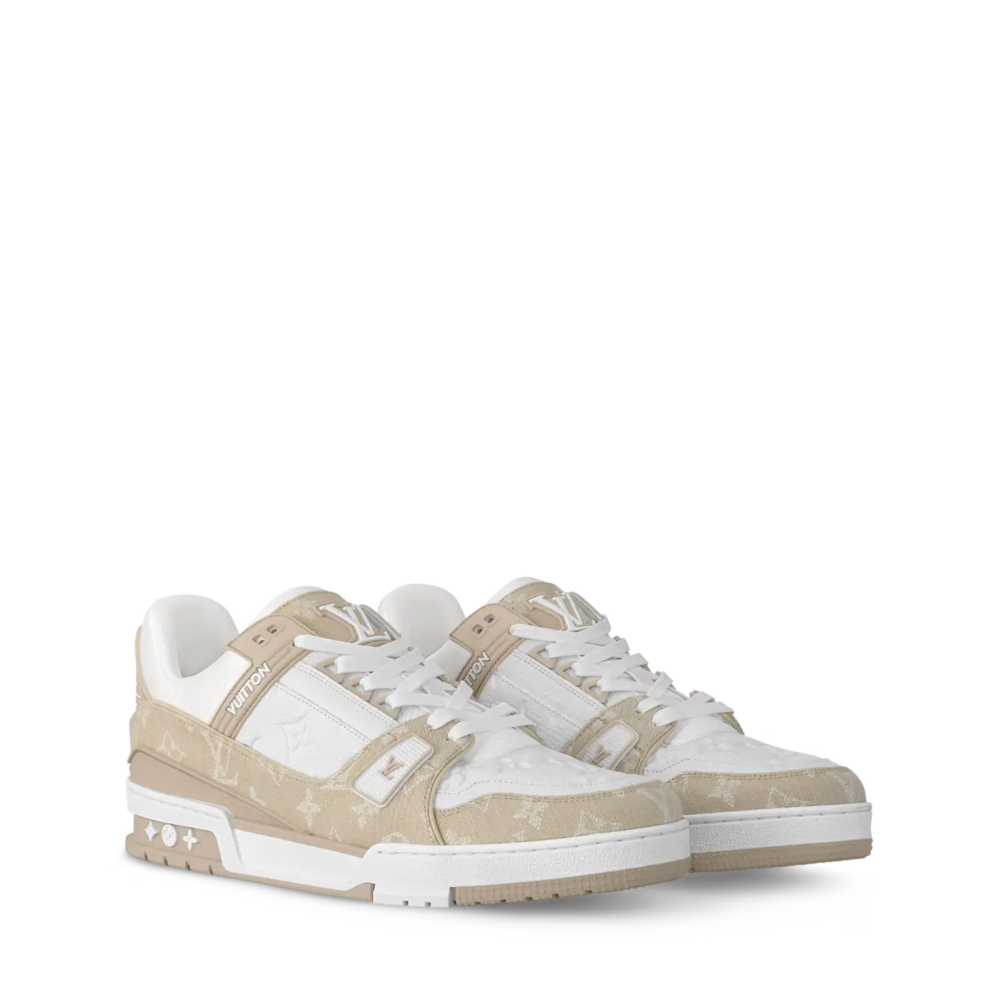 Louis Vuitton LV Trainer Monogram Beige