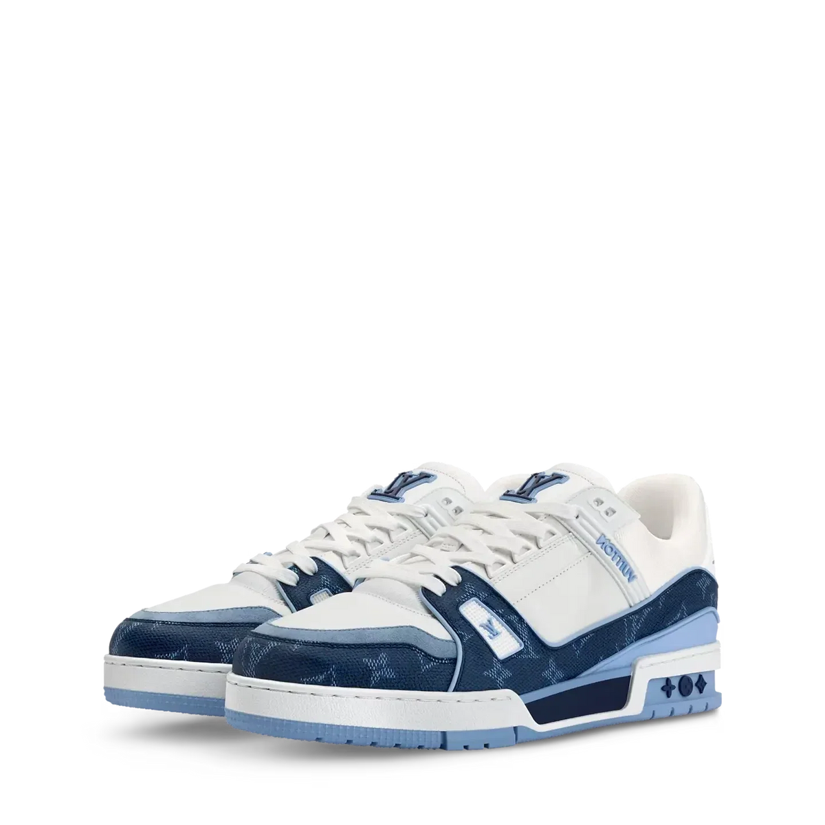 Louis Vuitton LV Trainer Monogram Marine