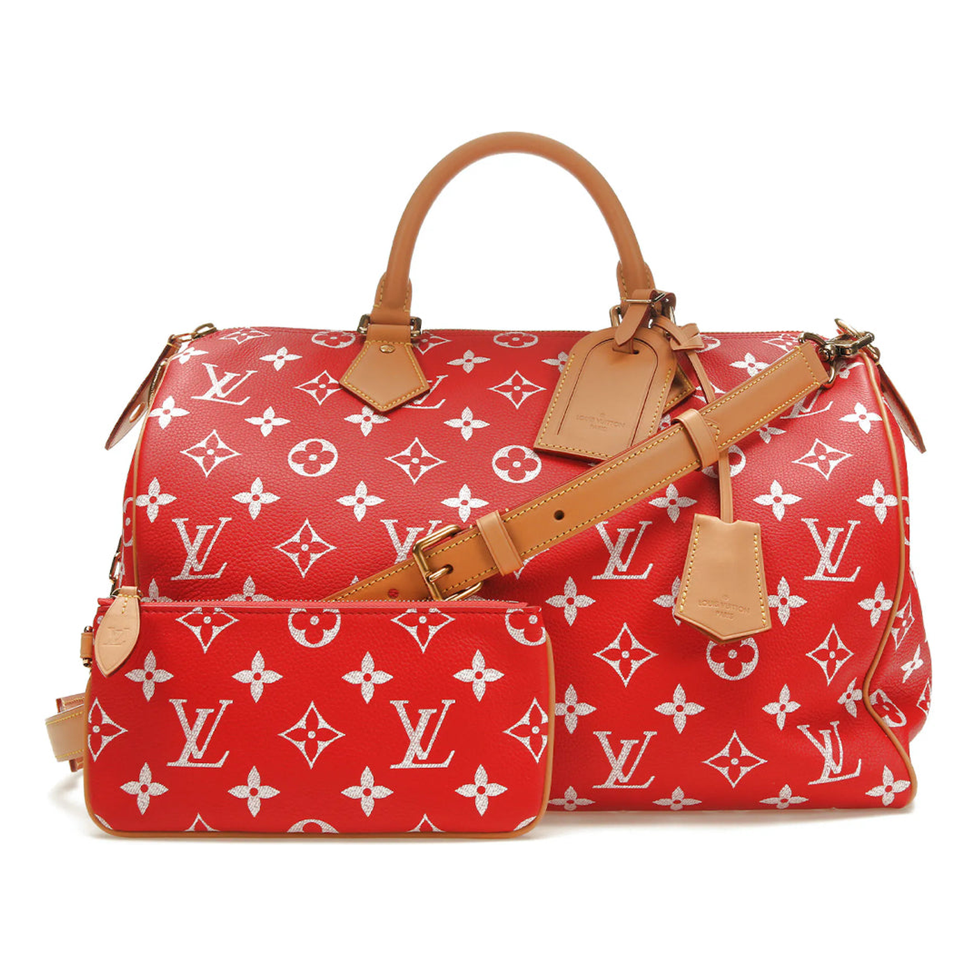 Louis Vuitton Speedy P9 Bandoulière 40 Red