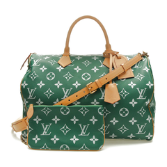 Louis Vuitton Speedy P9 Bandoulière 50 zelená