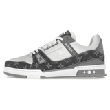 Louis Vuitton Trainer Monogram Denim Grey White