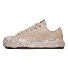 Maison Mihara Yasuhiro Hank OG Sole Over-Dyed Canvas Low Brown
