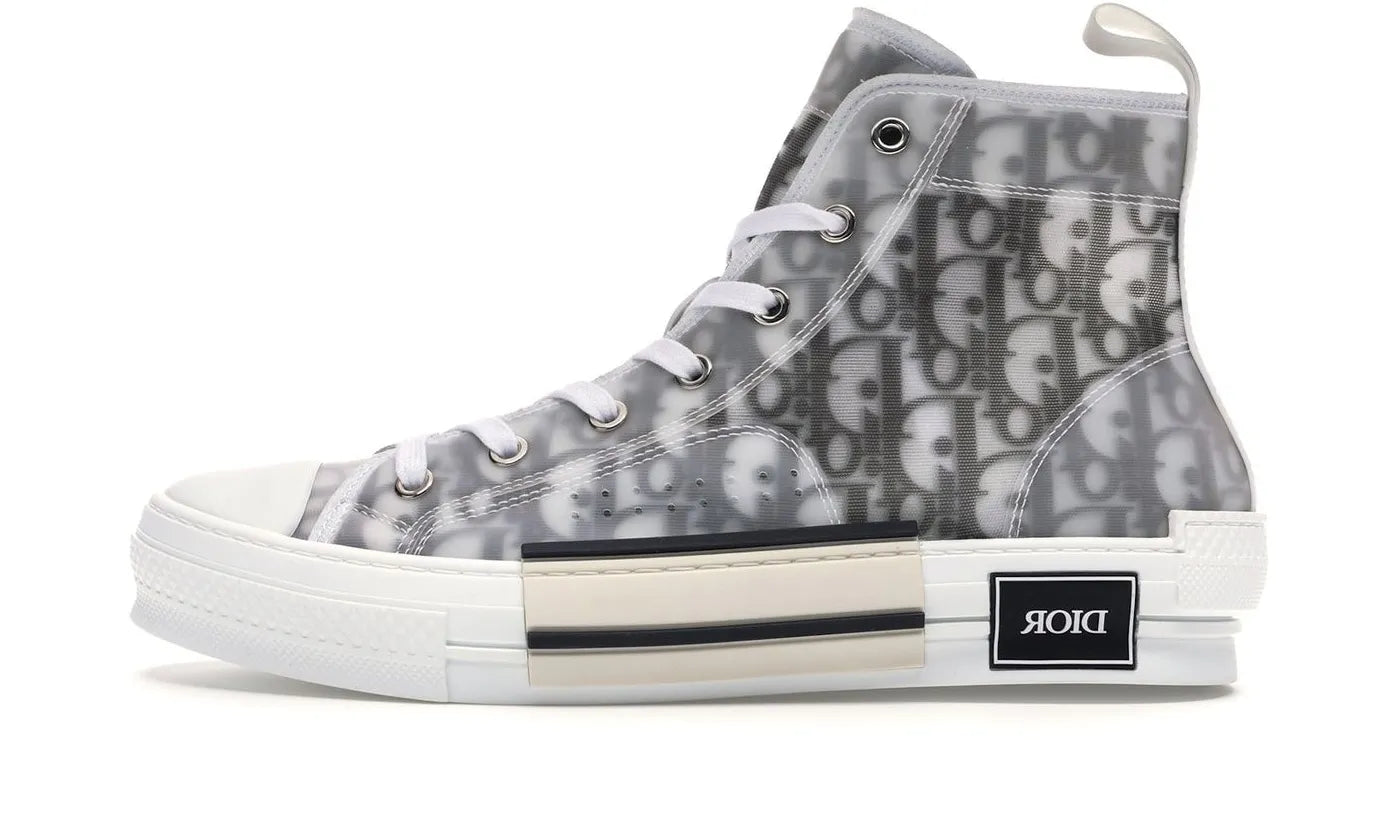 Dior B23 Sneaker Haute Tissu Oblique