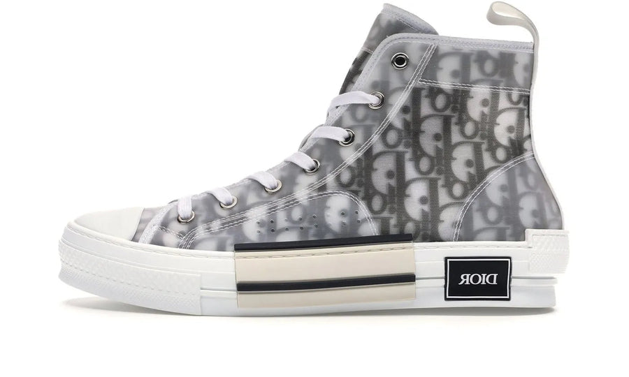 Dior B23 Sneaker Haute Tissu Oblique