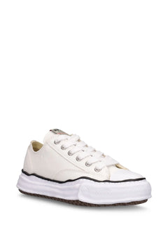 Mihara Yasuhiro Peterson Low OG sole canvas sneakers white