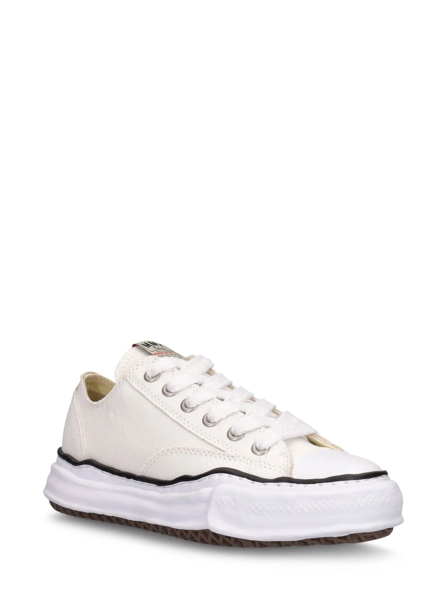 Mihara Yasuhiro Peterson Low OG sole canvas sneakers white