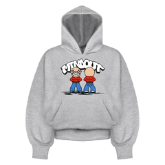 MINDOUT MADKID Hoodie Grey