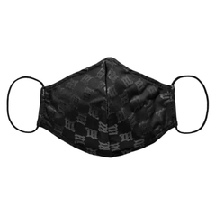 MISBHV Monogram Face Mask Black