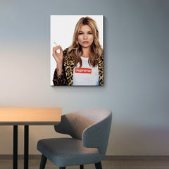 Obraz na płótnie Supreme Kate Moss