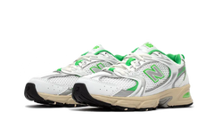 New Balance 530 White Palm Leaf
