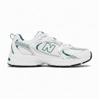 New Balance 530 White Silver Green