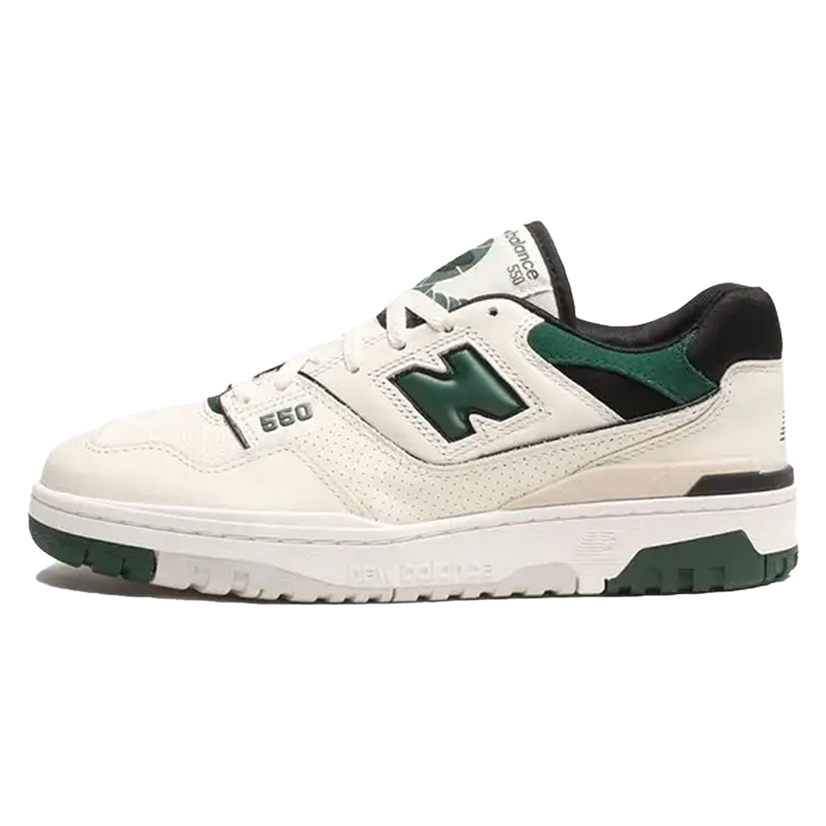 New Balance 550 Sea Salt Pine Green