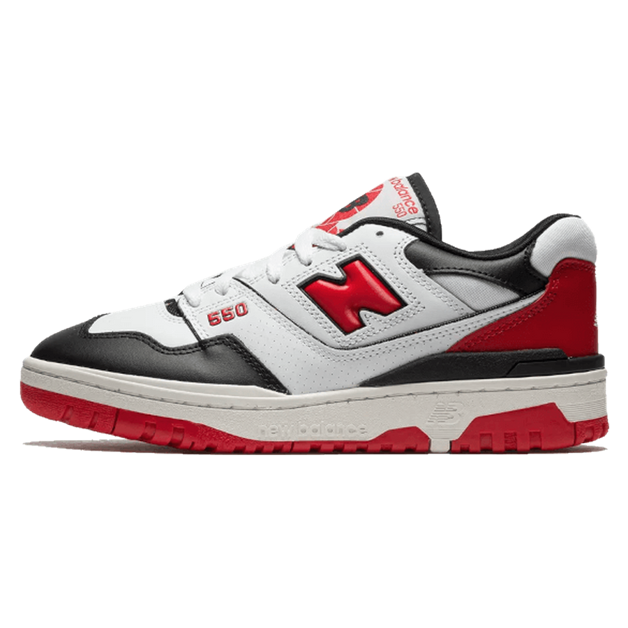 New Balance 550 White Red Black