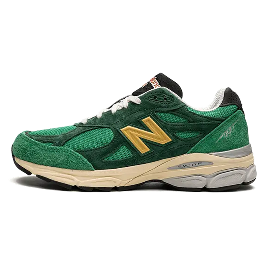 New Balance 990 V3 MiUSA Teddy Santis Green Gold