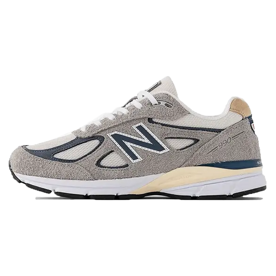 New Balance 990 V4 Made In USA Grey Suede