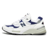 New Balance 992 White Navy