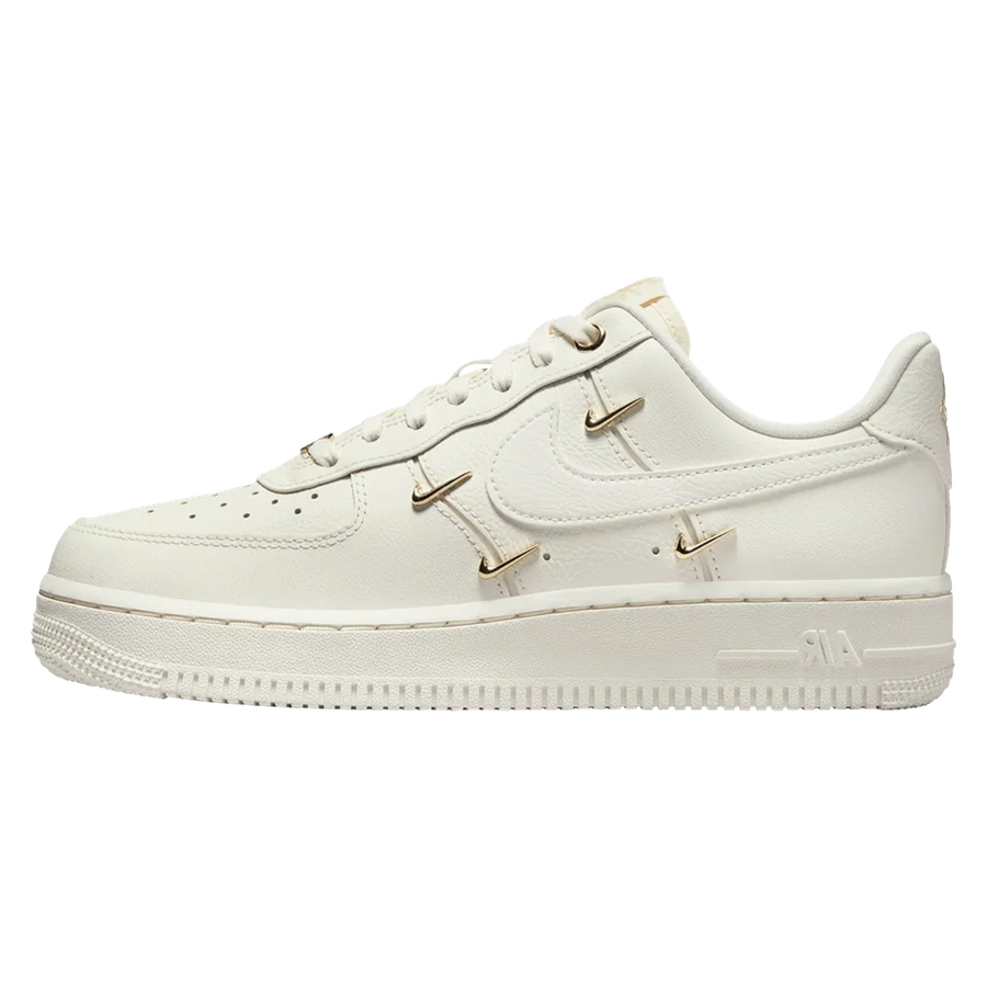 Nike Air Force 1 '07 LX CN Sail Gold Mini Swooshes (Women's)