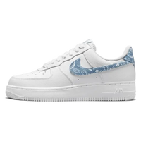 Nike Air Force 1 Low '07 Essential White Worn Blue Paisley