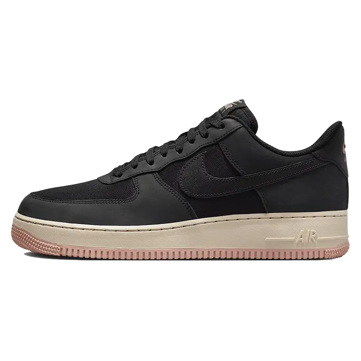 Nike Air Force 1 Low '07 LX Black Red Stardust