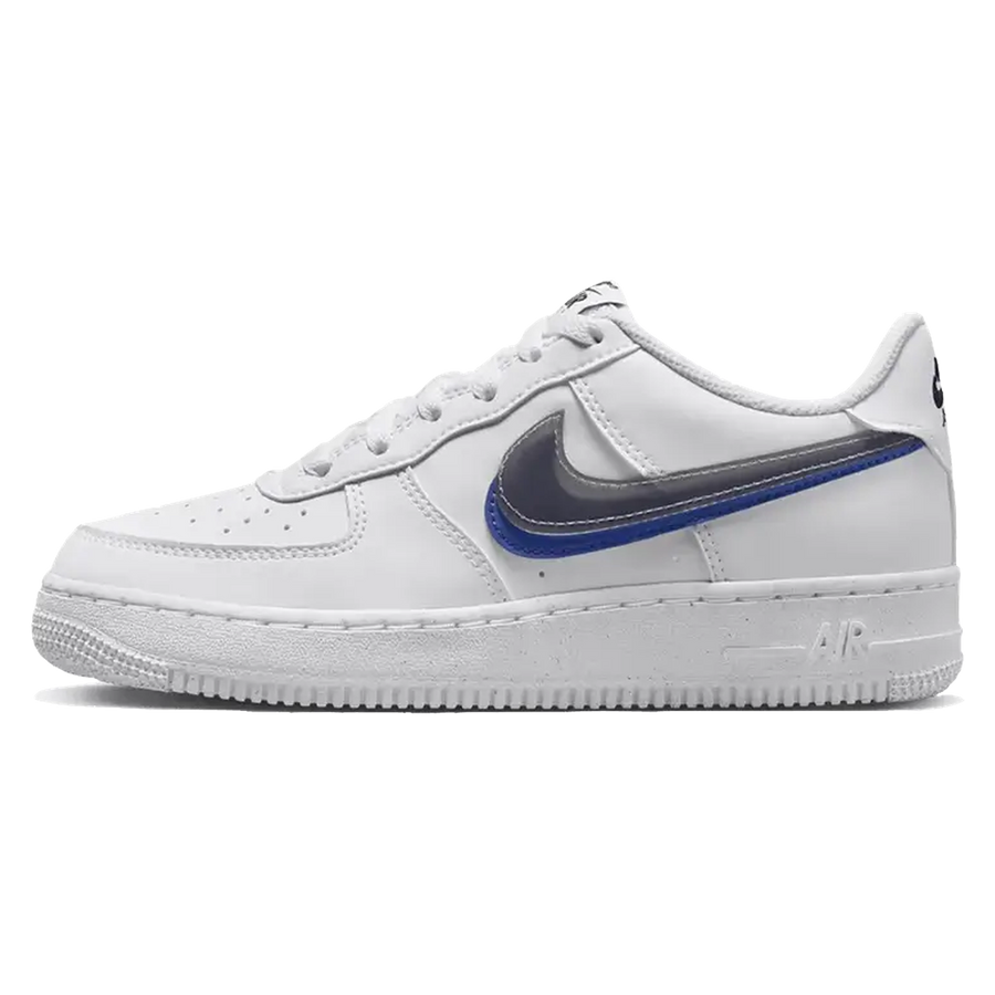 Nike Air Force 1 Low Impact Next Nature Double Swoosh White Black Blue