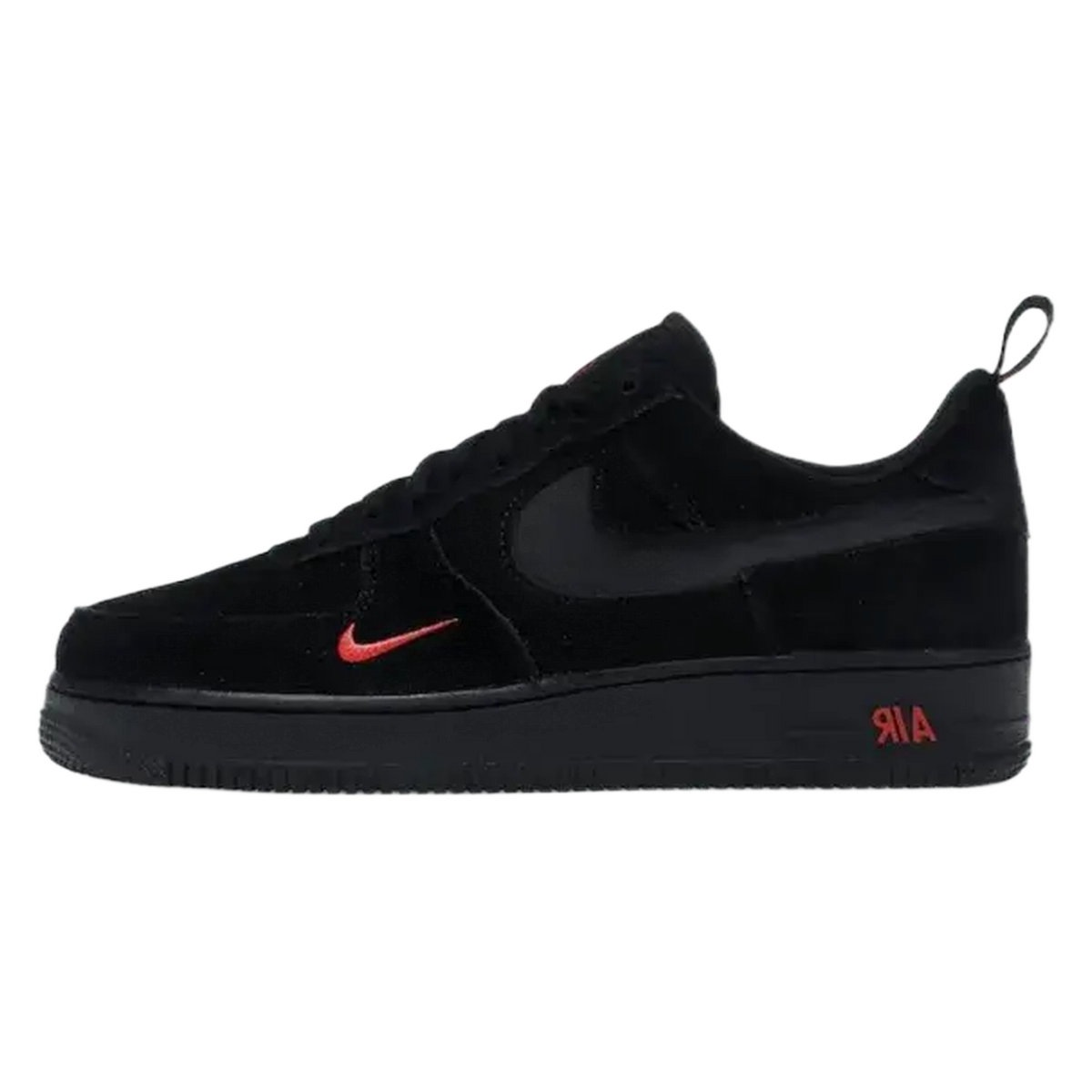 Nike Air Force 1 Low Multi-Swoosh Black Crimson