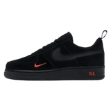 Nike Air Force 1 Low Multi-Swoosh Black Crimson