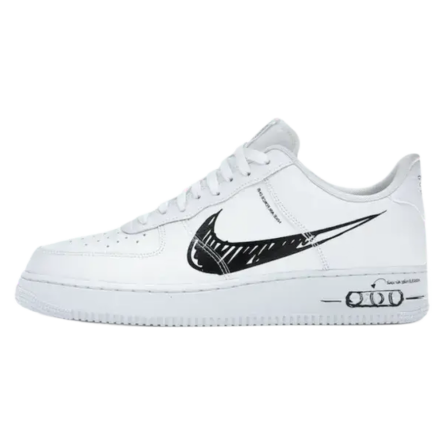 Nike Air Force 1 Low Sketch White Black