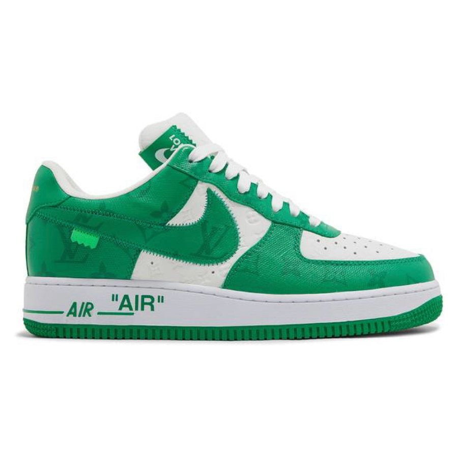 Nike Air Force 1 Low x Louis Vuitton White Gym Green