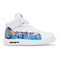 Nike Air Force 1 Mid Off-White Graffiti White