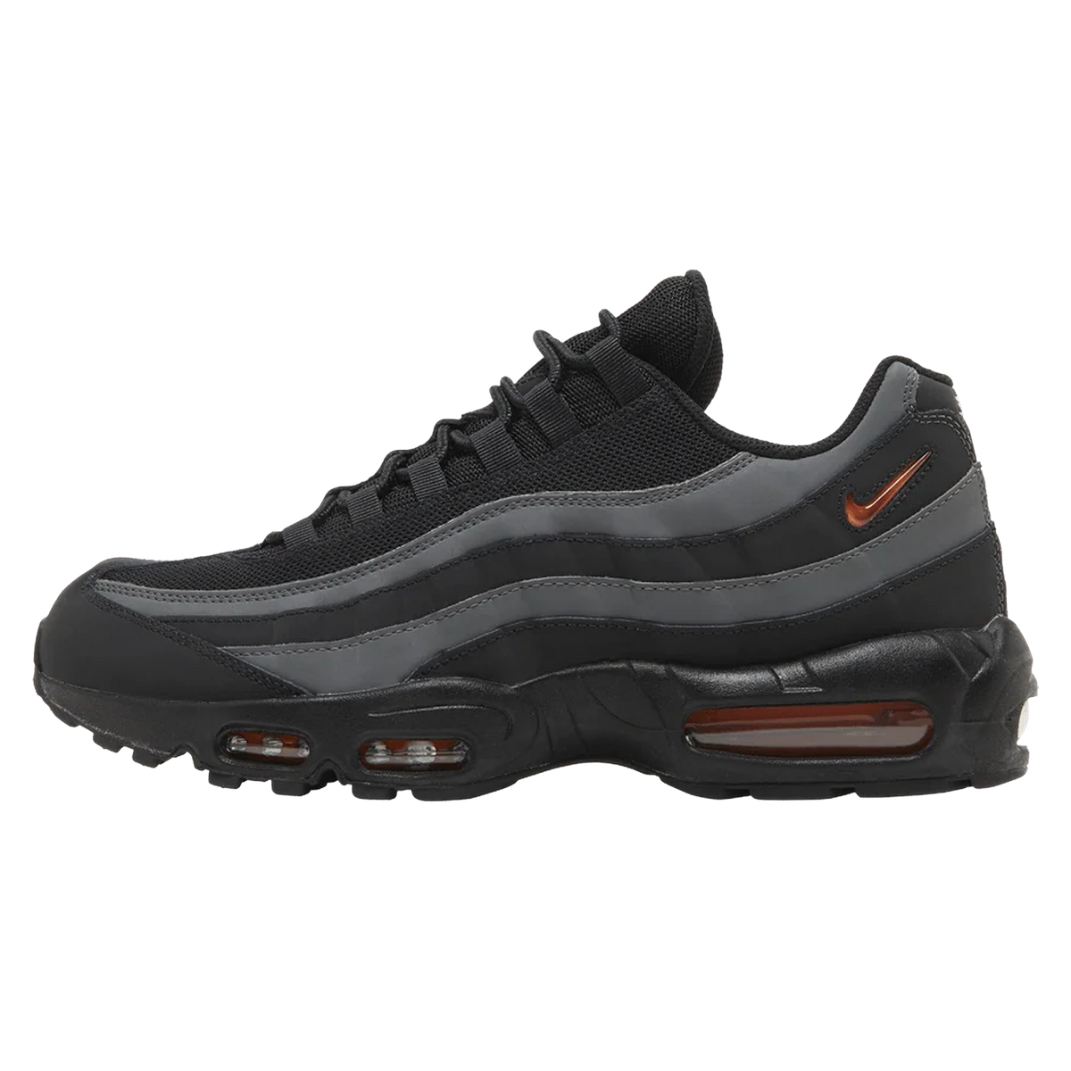 Nike Air Max 95 Black Grey Safety Orange