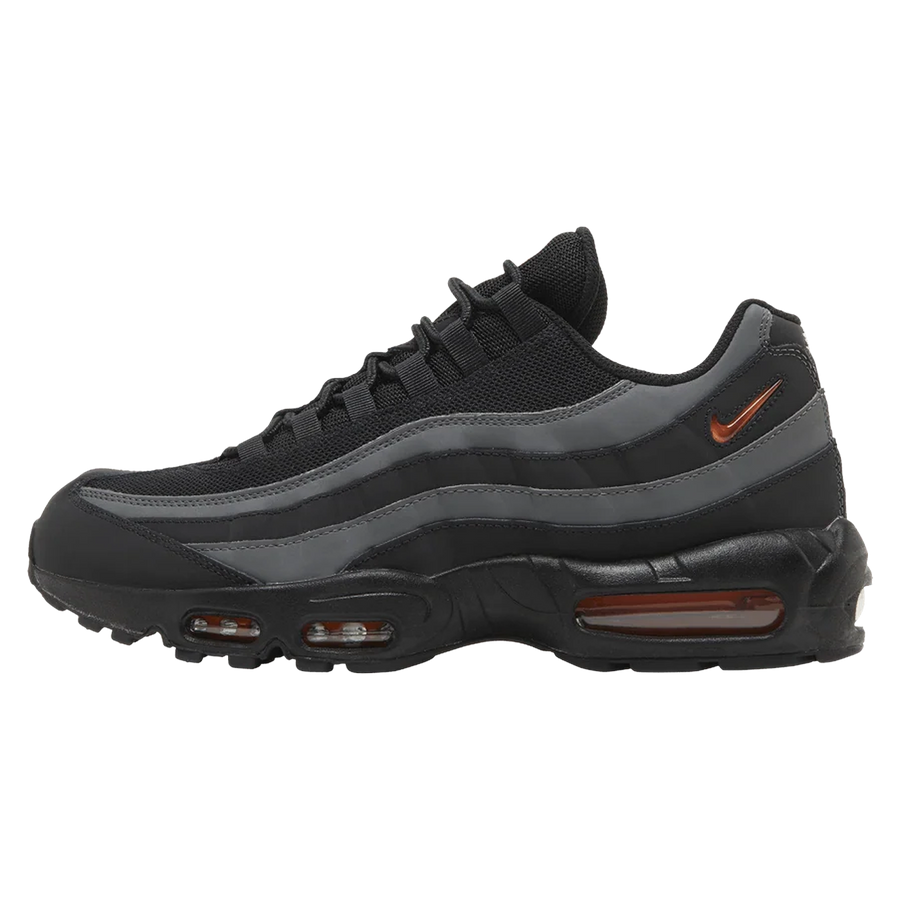 Nike Air Max 95 Black Grey Safety Orange