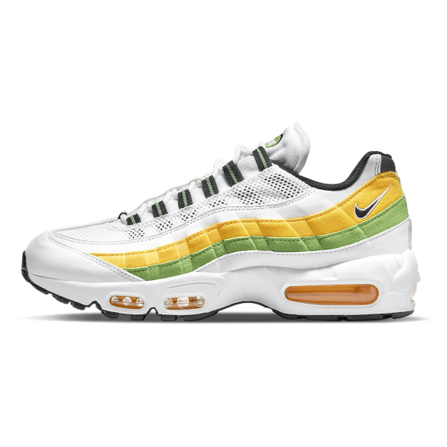 Nike Air Max 95 Essential White Green Apple Tour Yellow