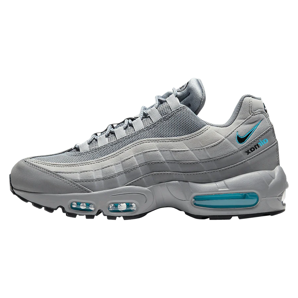 Nike Air Max 95 Retro Logo Grey Aqua