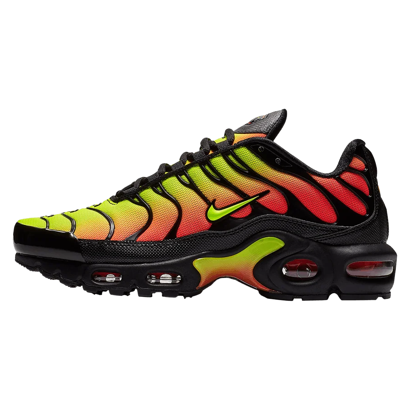 Nike Air Max Plus Black Volt Solar Red (Women's)