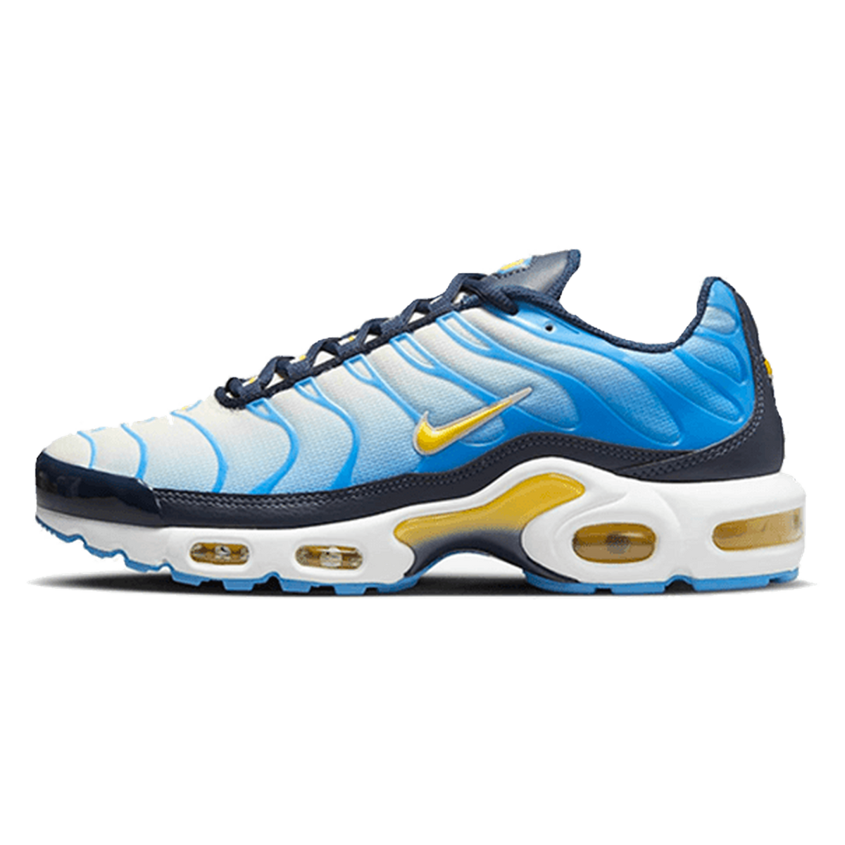 Nike Air Max Plus University Blue Topaz Gold