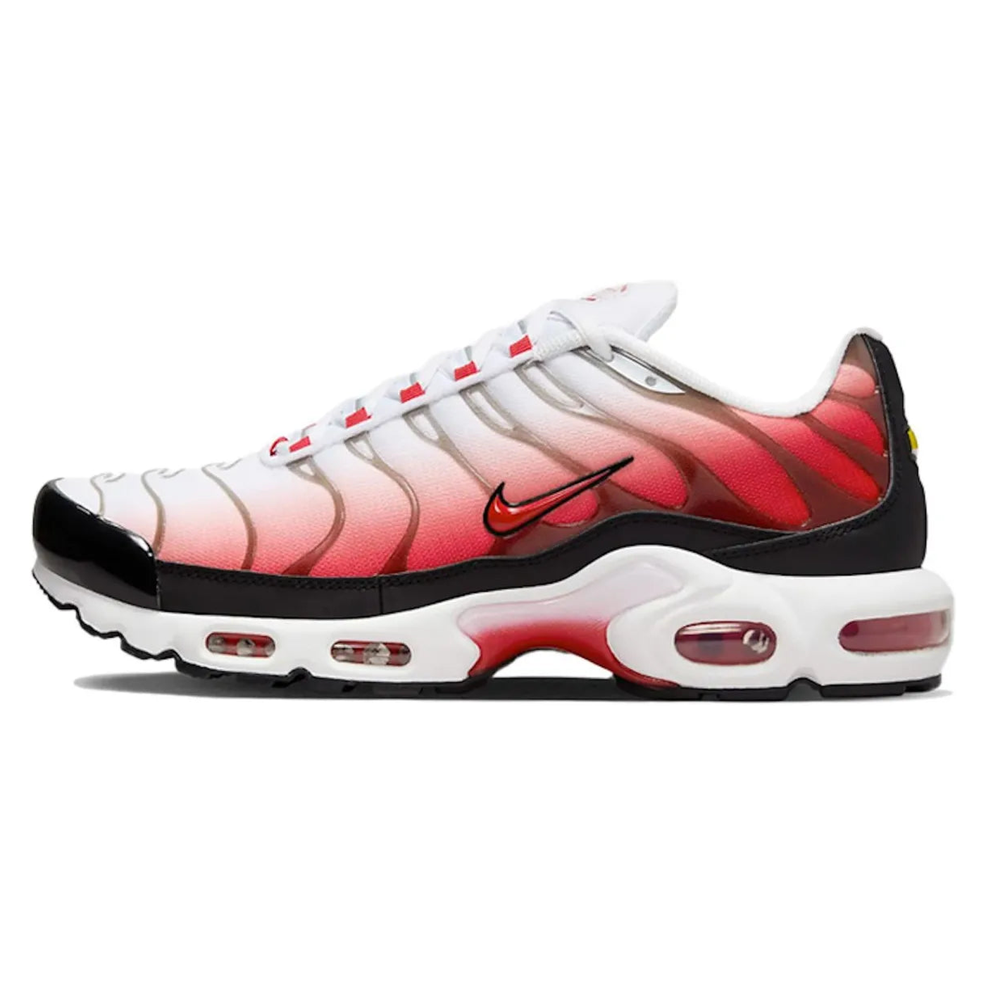 Nike Air Max Plus White Black University Red