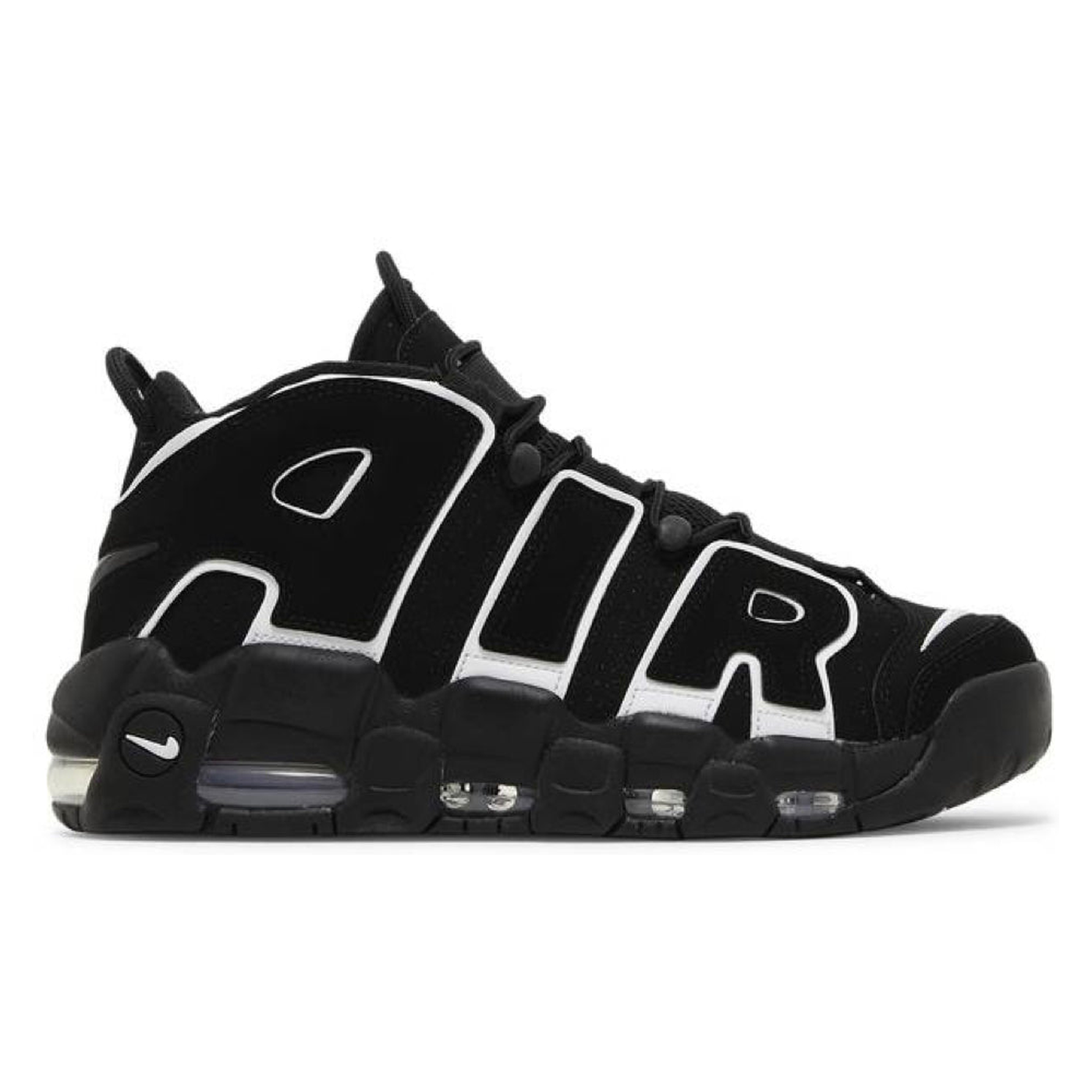 Nike Air More Uptempo Black White