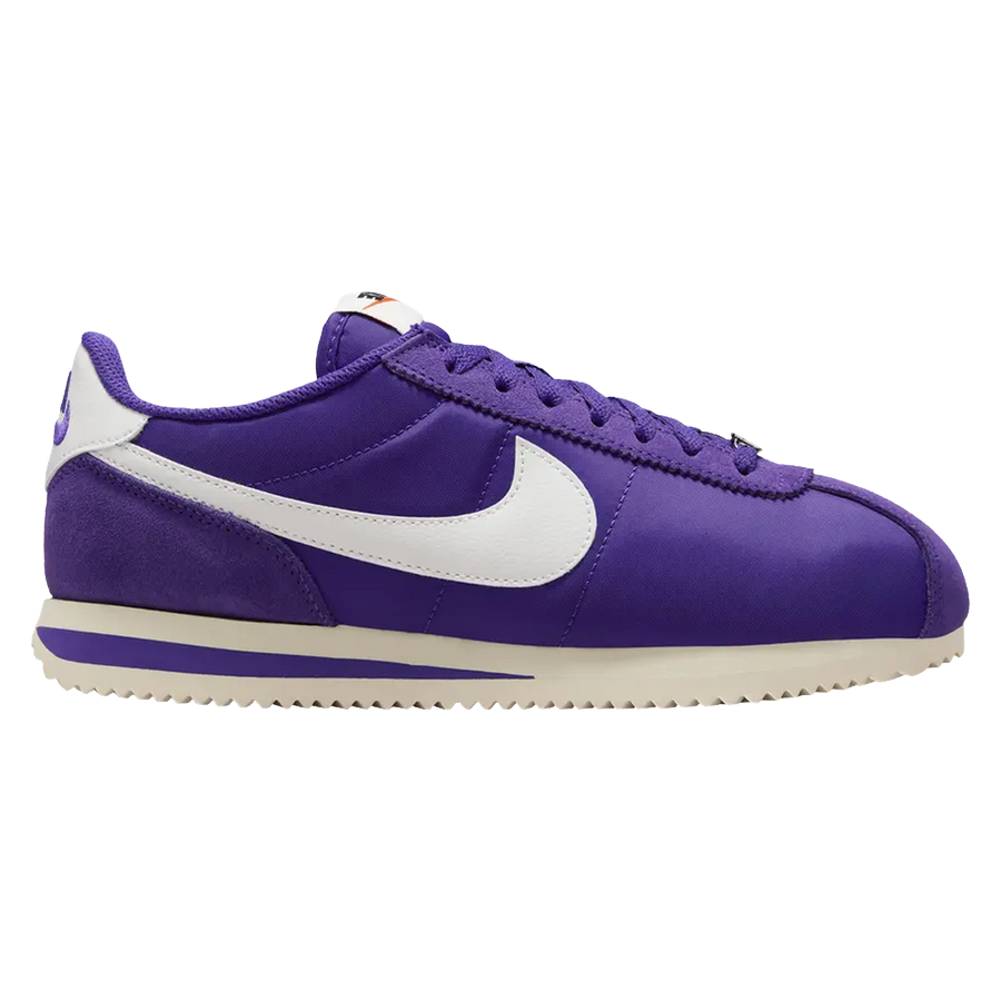 Nike Cortez Textile Field Purple Alabaster Safety Orange Summit White