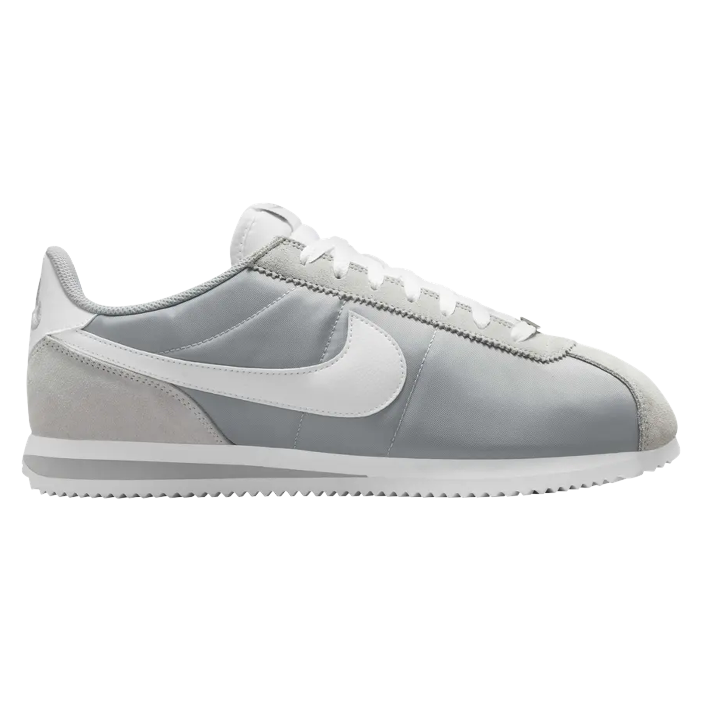 Nike Cortez Textile Flat Silver White