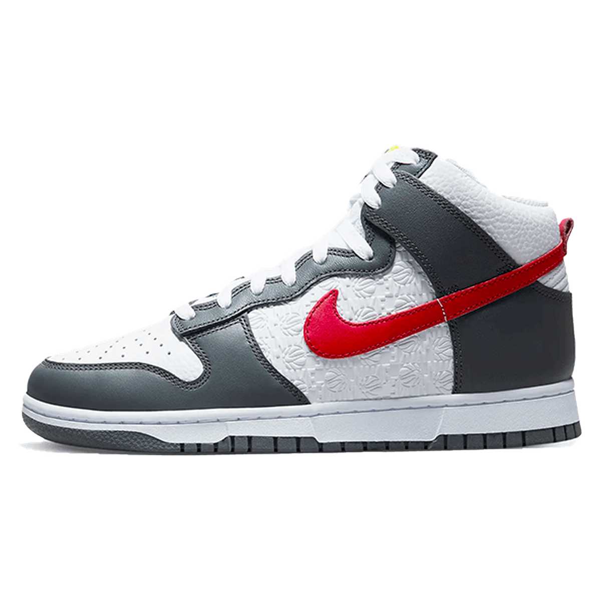 Nike Dunk High Embossed Basketball Grey Red