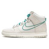 Nike Dunk High First Use Light Bone Green Noise