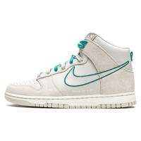 Nike Dunk High First Use Light Bone Green Noise