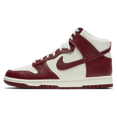 Nike Dunk High Sail Team Red