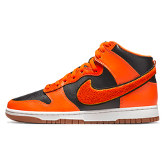 Nike Dunk High University Chenille Swoosh Safty Orange