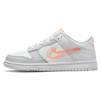 Nike Dunk Low 3D Swoosh White Grey