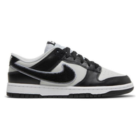 Nike Dunk Low Chenille Swoosh Black Grey