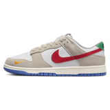 Nike Dunk Low Light Iron Ore Red Blue